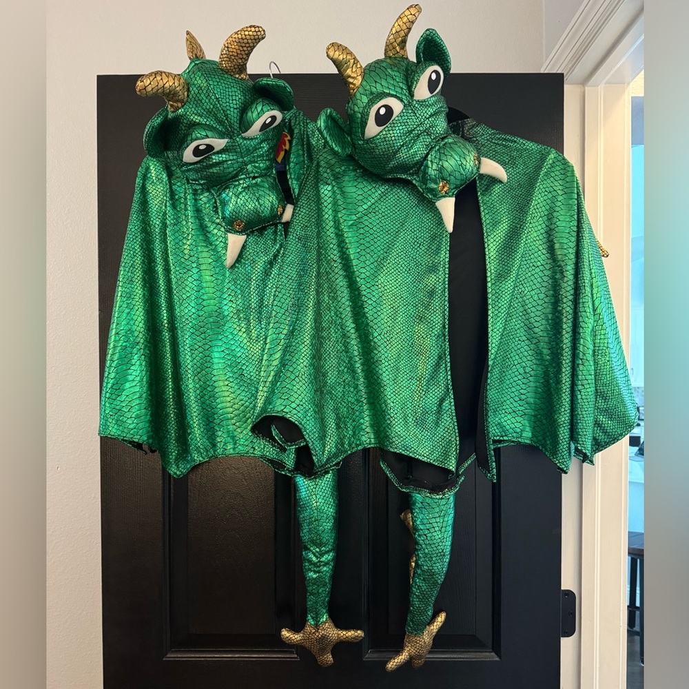 Two Dragon Halloween Costumes